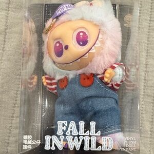 Labubu: Fall in Wild Plush Doll Pendant